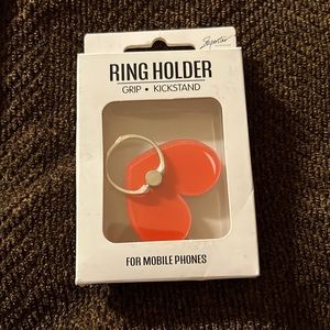 Superstar Ring Holder in color red